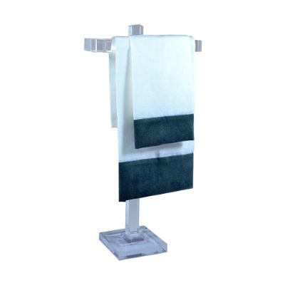 Lucite hand towel holder sale