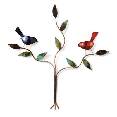 Copper Birds in Tree Wall Art Frontgate