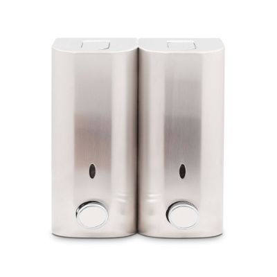 Stainless Steel Double Shower Dispenser Frontgate