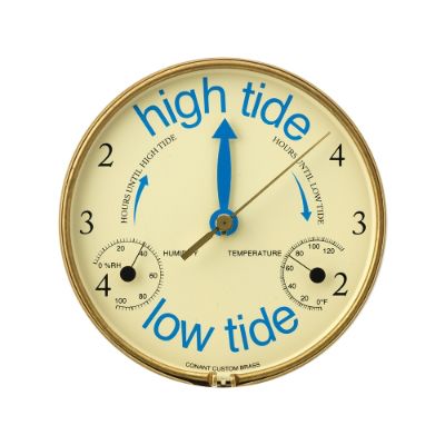 Brass Tide Clock Frontgate
