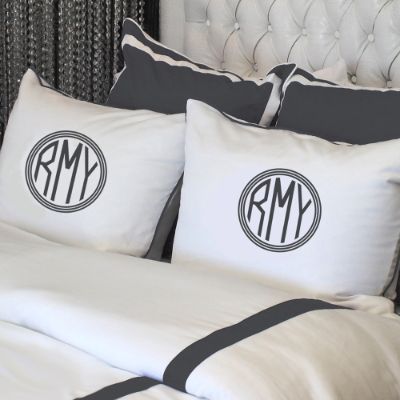 Royal Embroidered Pillow Shams Set Of Two Frontgate