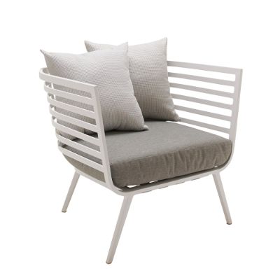 Vista Lounge Chair with Cushions by Gloster Frontgate