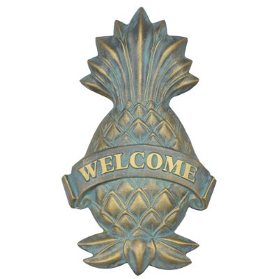 Pineapple Plaque Frontgate
