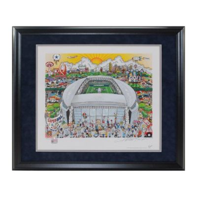 Dallas Cowboys Framed Pop Art by Charles Fazzino | Frontgate