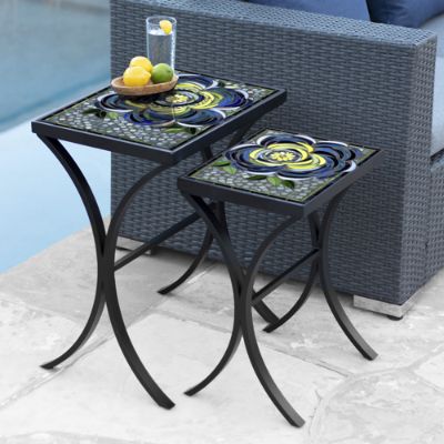 Mosaic end table sales