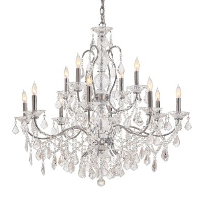 Vintage Crystal Small 12-Light Chandelier | Frontgate