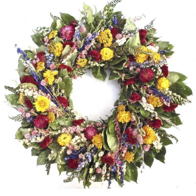 Strawflower Wreath Frontgate