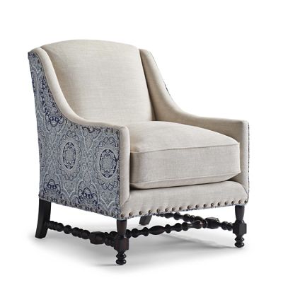 Chadwick Chair in Saffie Print | Frontgate