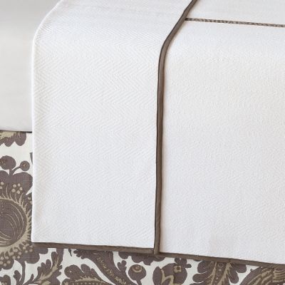 Rideaux En Soie Scalamandré Plissés Pincés Motif Floral Marron/or - Longueur 84"
