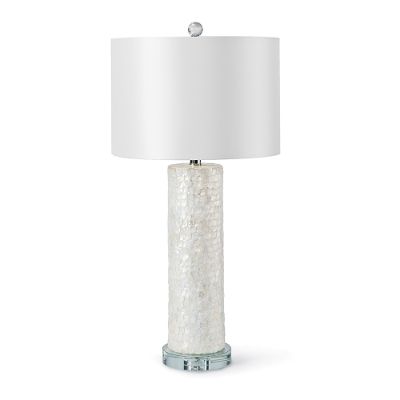 Scalloped Capiz Shell Column Table Lamp Frontgate