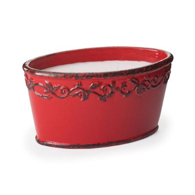 Vintage Vase Candle in Christmas Day Frontgate