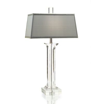 Classical Crystal Column Table Lamp | Frontgate