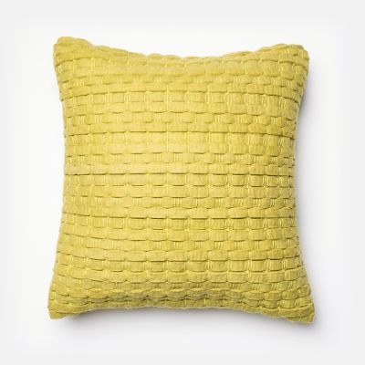 Felted Basketweave Throw Pillow Frontgate