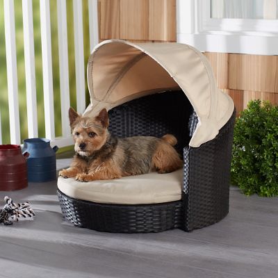 Arbor Canopy Pet Bed | Frontgate
