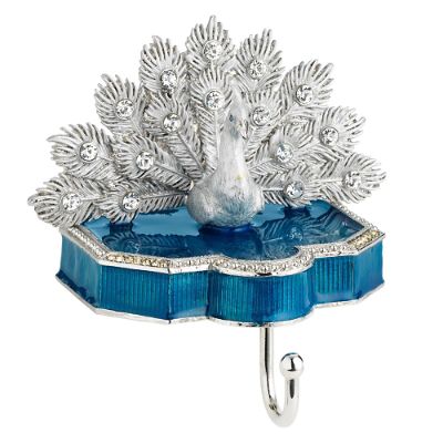 White Peacock Stocking Holder | Frontgate