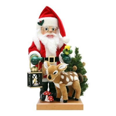 Christian Ulbricht Santa and Deer Nutcracker | Frontgate