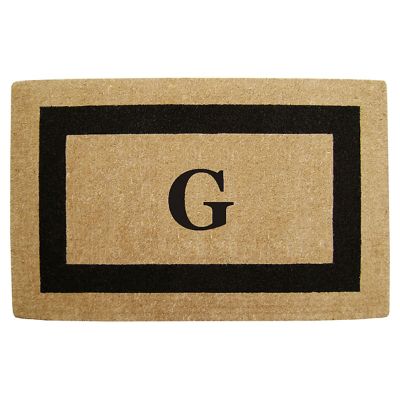 Courtyard Monogrammed Coco Door Mat