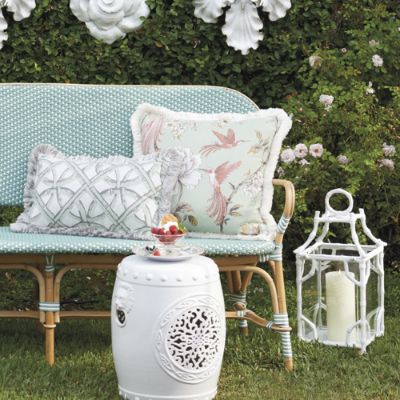 Frontgate best sale garden stool