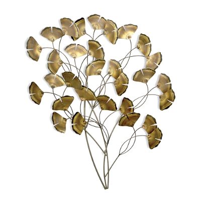 Ginkgo Tree Standard Outdoor Wall Sculpture | Frontgate