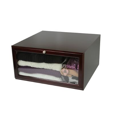 Wood Sweater Storage Box Frontgate