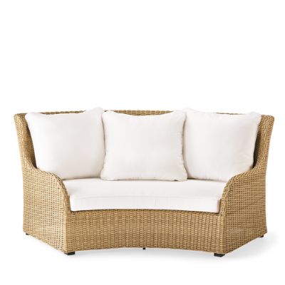 Pacific Grove Curved Sofa Cover Frontgate