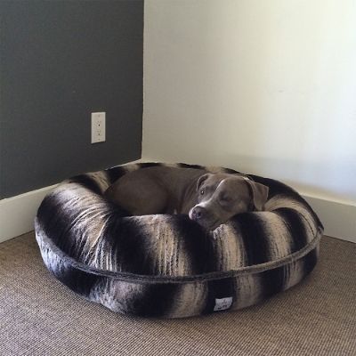 L.A. Dog Company® Chinchilla Donut Pet Bed Frontgate