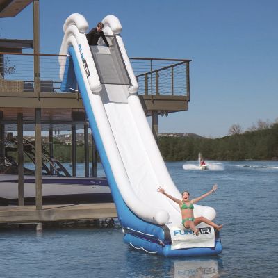 15' Inflatable Dock Slide | Frontgate