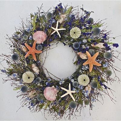 Neptune's Garden Dried Wreath Frontgate
