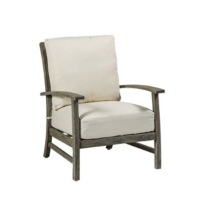 Charleston Teak Lounge Chair with Cushions Frontgate