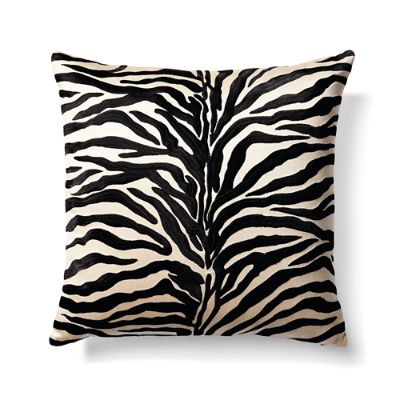 zebra bolster pillow