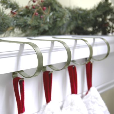 Mantel Clip Stocking Holders, Set of Four