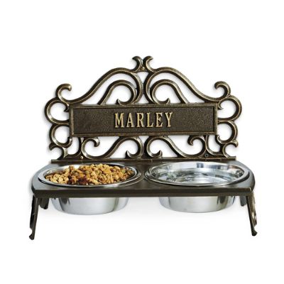 Personalized Pet Feeder Frontgate