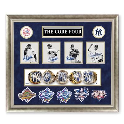 Yankees Core Four Signed Memorabilia Frontgate