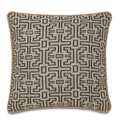 Maori Stone Decorative Pillow with Cording Frontgate