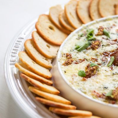 Le Creuset Round Platter with Board | Frontgate