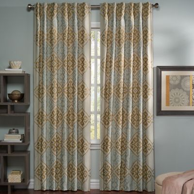 Masha Geometric Drape Panel | Frontgate