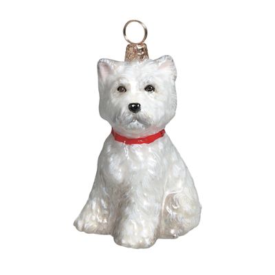 Westie Puppy Ornament | Frontgate