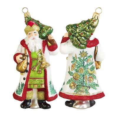 First Christmas Tree Estonian Santa Ornament | Frontgate