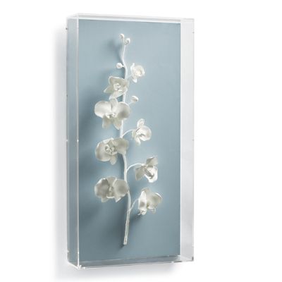 White Orchid Wall Art III Frontgate