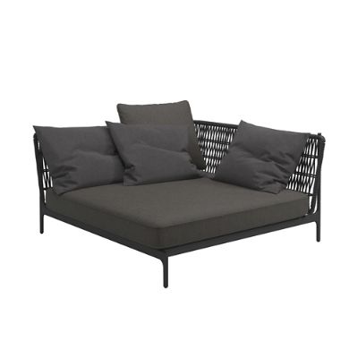 Grand Weave Large Corner Chair by Gloster Frontgate