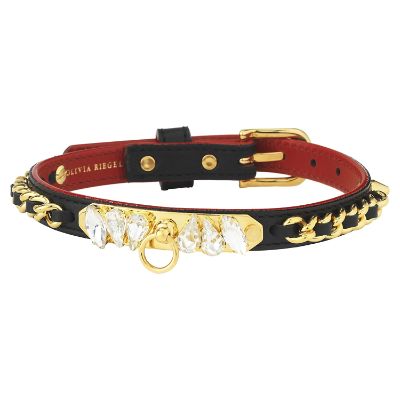 Princess Dog Collar with Crystals Frontgate