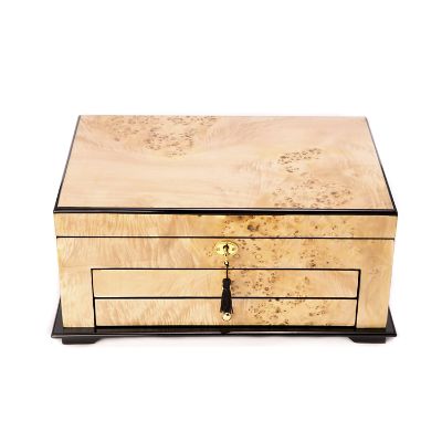 Lacquered Birdseye Maple Jewelry Box | Frontgate