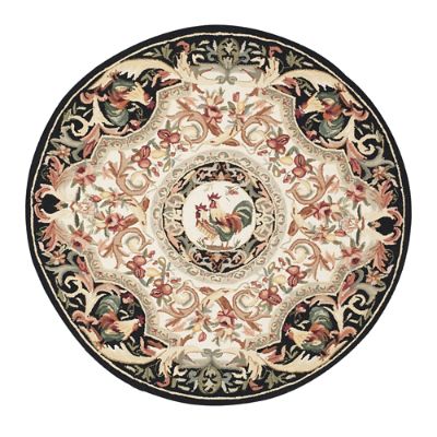 Rooster Hand-Hooked Wool Rug | Frontgate