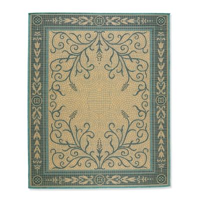 Mosaic Scroll Outdoor Rug | Frontgate