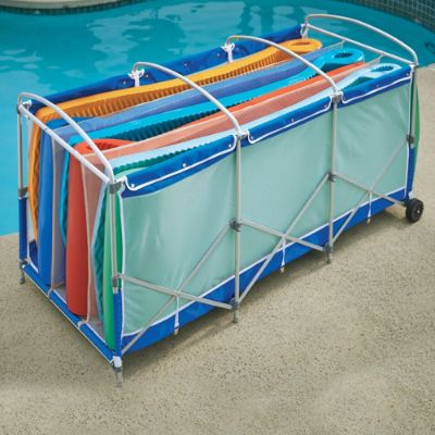 Collapsible Pool Float Storage with Cover | Frontgate
