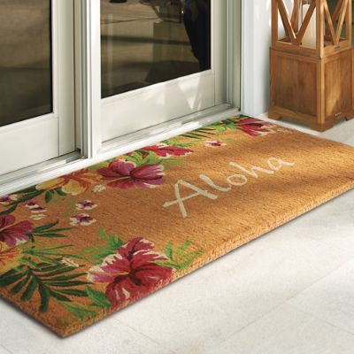 Aloha Coco Door Mat Frontgate