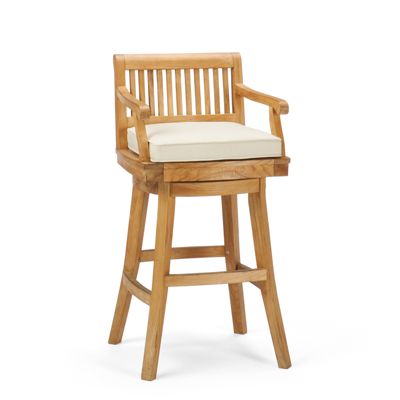 Cassara Swivel Bar Stool Cushion Frontgate