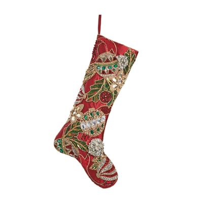 Deck The Halls Stocking | Frontgate