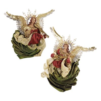 Mark Roberts Set of Two Divine Flying Angels Frontgate