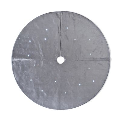 Starry Night LED Lit Tree Skirt | Frontgate